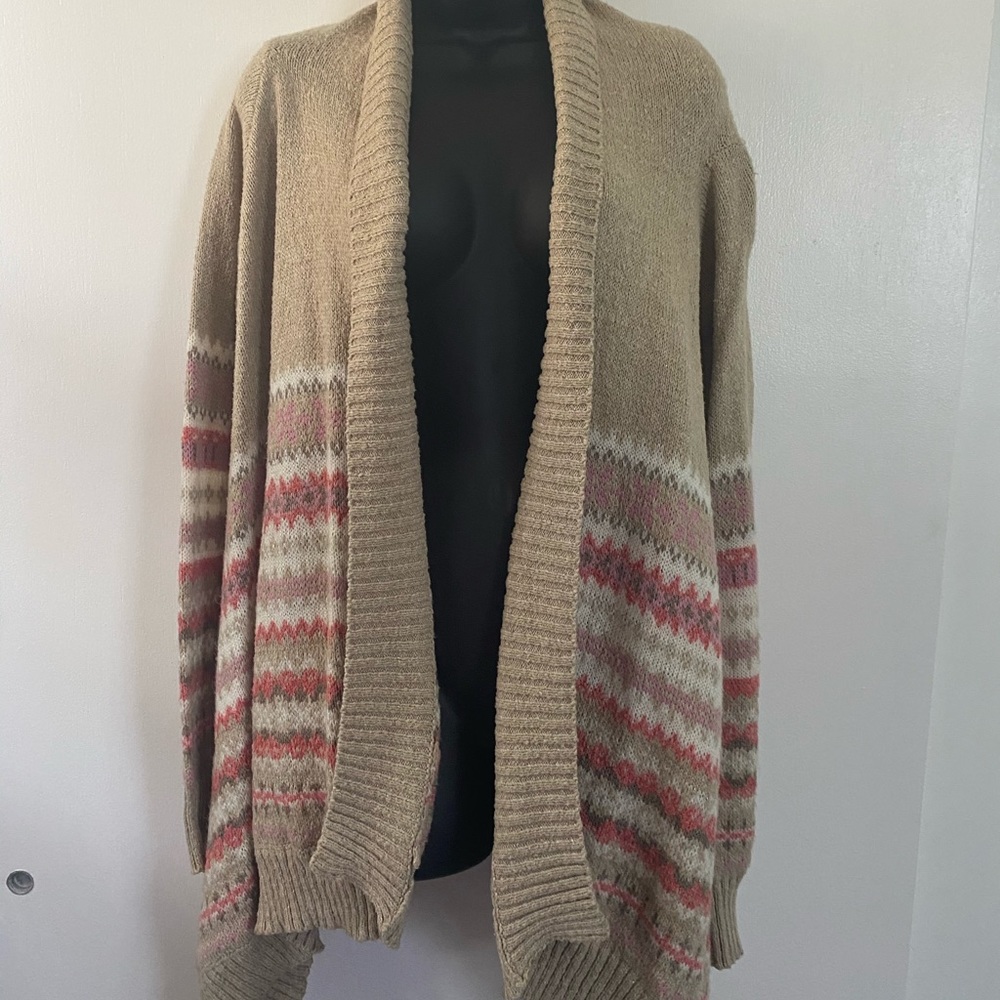 Maurices Aztec Sharkbite Cardigan